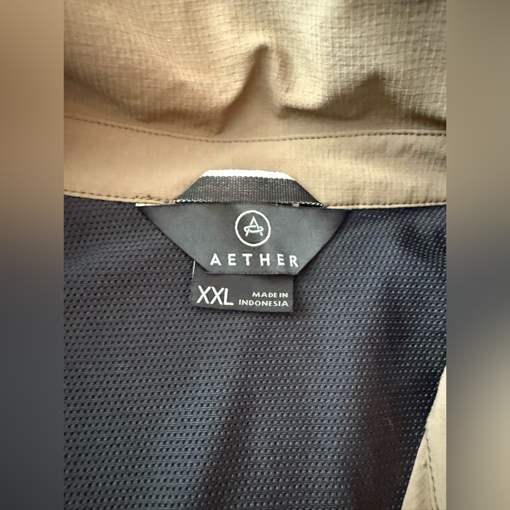Aether Apparel Wonder Technical Button Down Nylon… - image 5